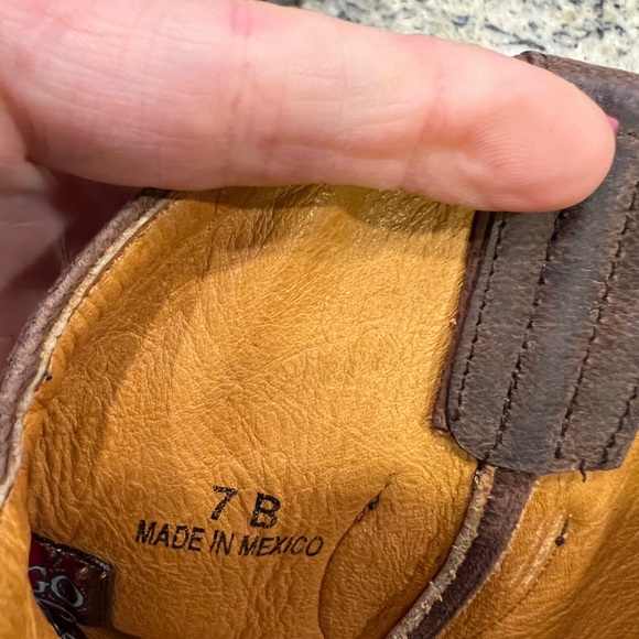 Old Gringo Mid Calf Brown Boots - Picture 3 of 6